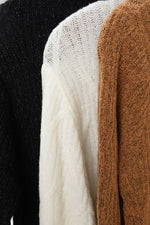 Yemak Women's Loose Fit Turtleneck Long Sleeve Sweater Dress MK6021