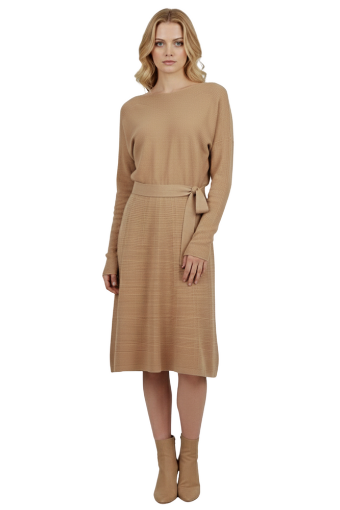 slim fit dress slacks Fit and Flare Sweater Dress