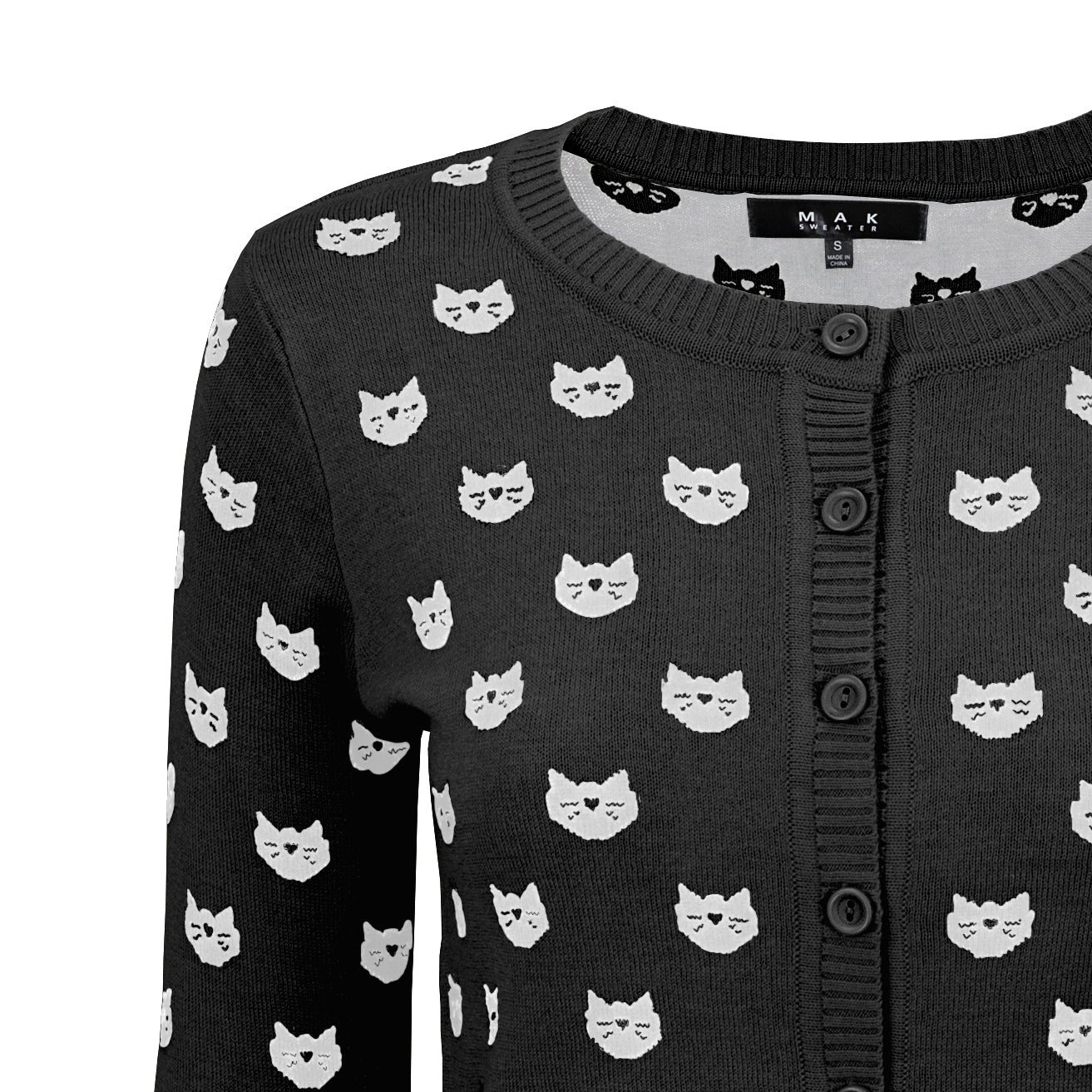 Cat hotsell print cardigan