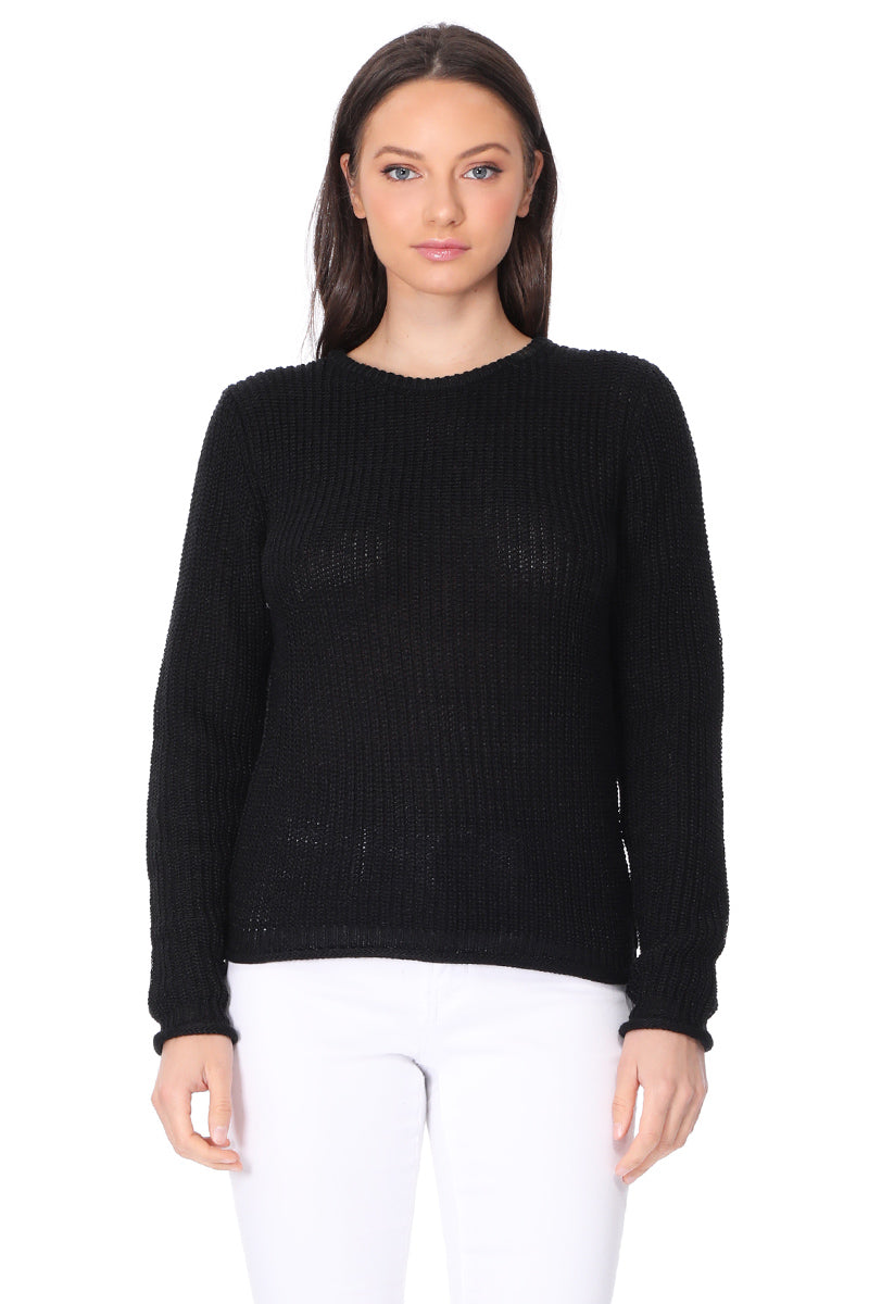 Neweek Women's Waffle Knit Sweatshirt - Lace Patchwork Long Sleeve, 95% Polyester 5% Spandex, Fall Fashion