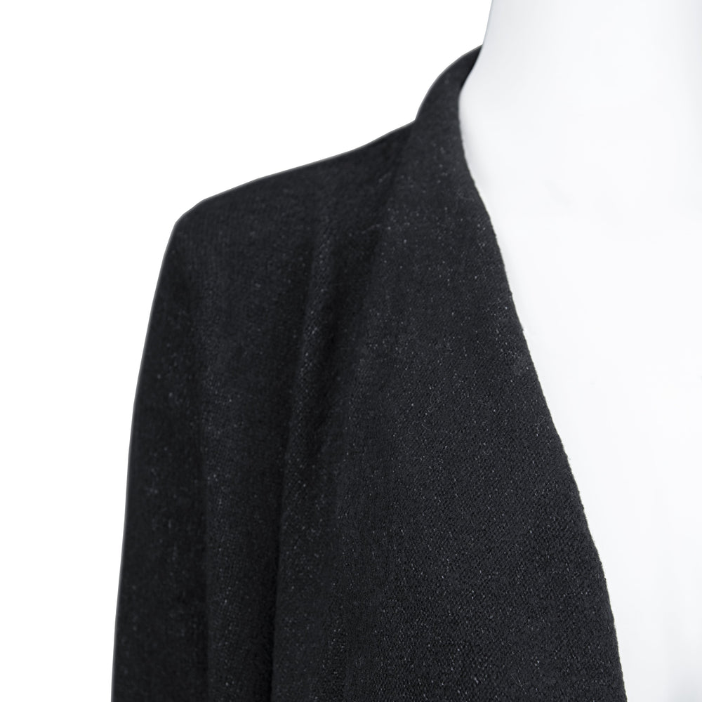 Womens Open Front Long Sleeve Draped Stylish Cardigan Sweater MK8218 - Cardigans-Sweaters