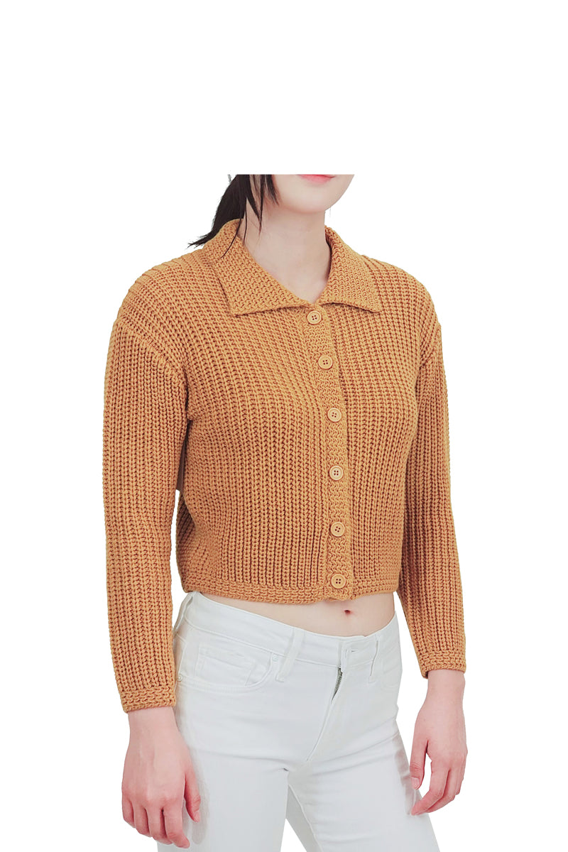 Cardigan Básico Sweater De Mujer Con Botones - Proactivashop
